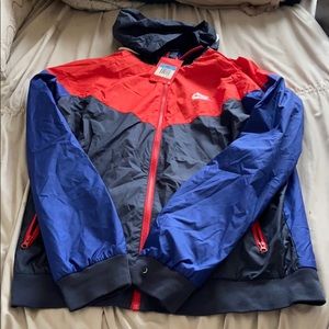 Nike Men’s Red White,Blue Windbreaker Medium NWT